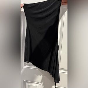 Black Women's tube top dress